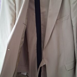 Boohoo Beige Men's Blazer